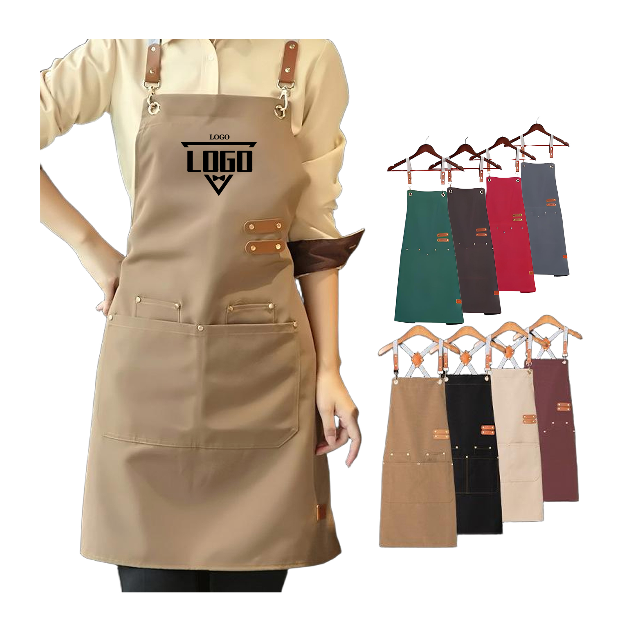 Chef Apron Adjustable Waterproof 3