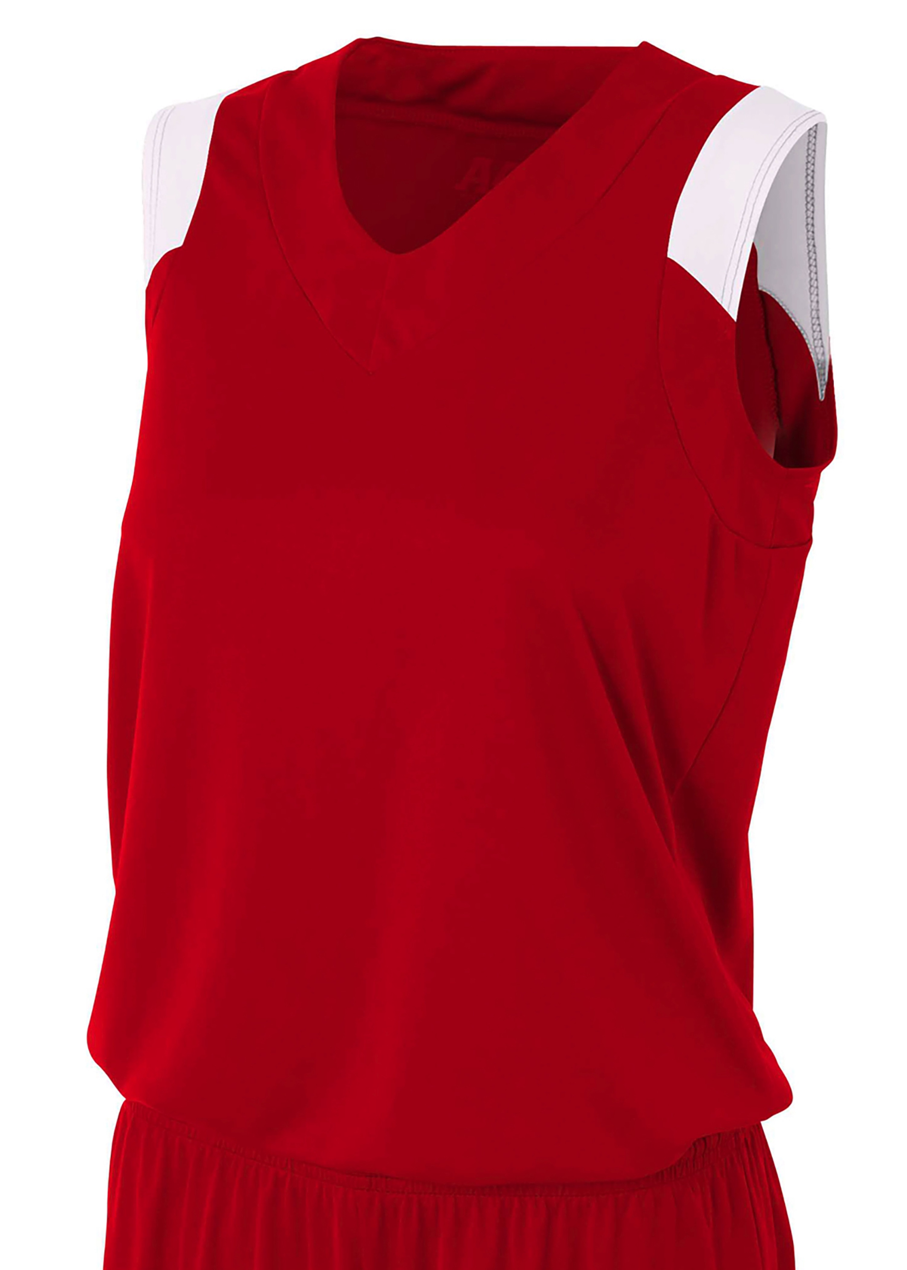 A4 Moisture Management V-Neck Muscle 12