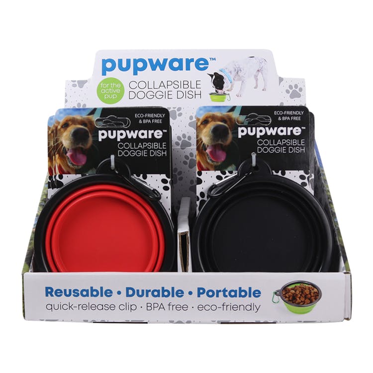 Collapsible Silicone Dog Bowls 2