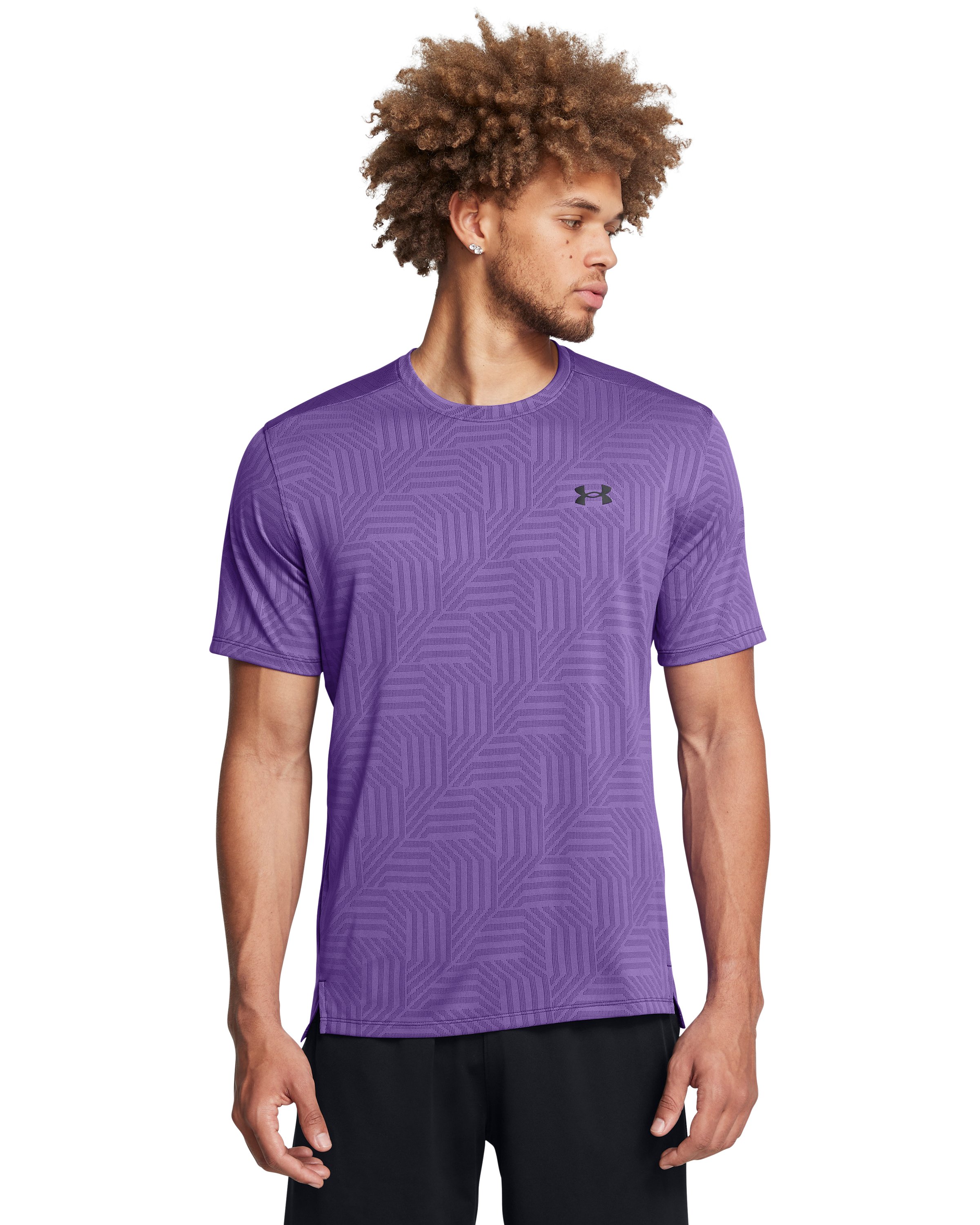 UA Tech Vent Geotessa Men's Short Sleeve 4