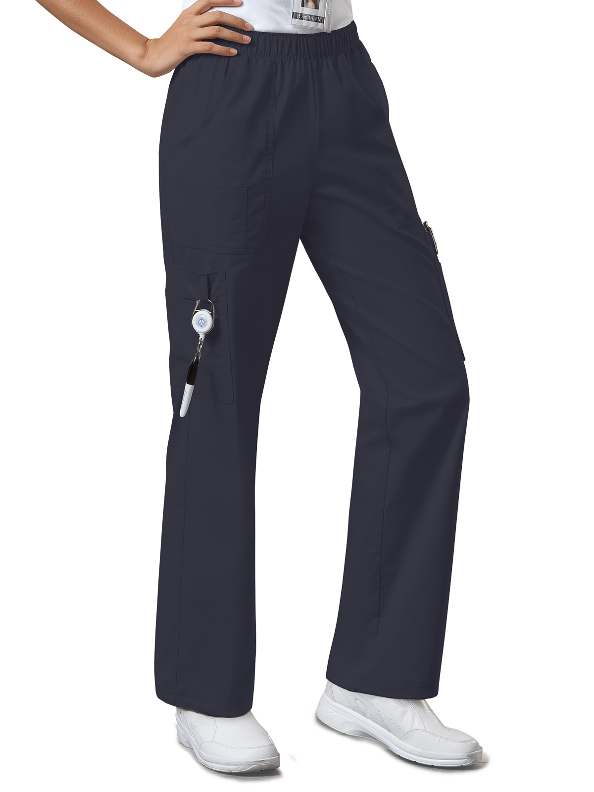 Cherokee - Workwear Core Stretch - Mid Rise Pull-On Cargo Pant 10