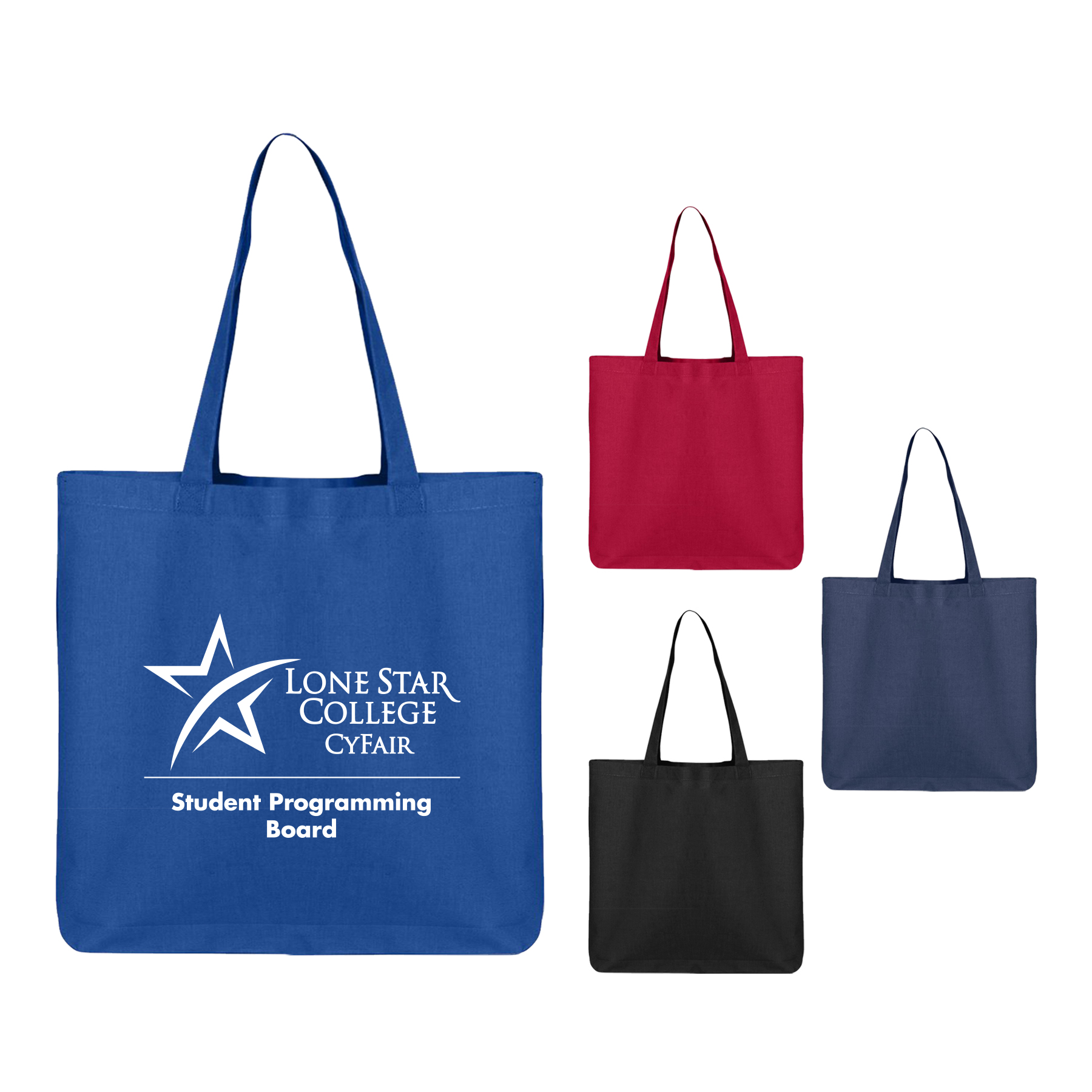 6oz. 100% Cotton Canvas Bottom Gusset Economy Tote Bag 3