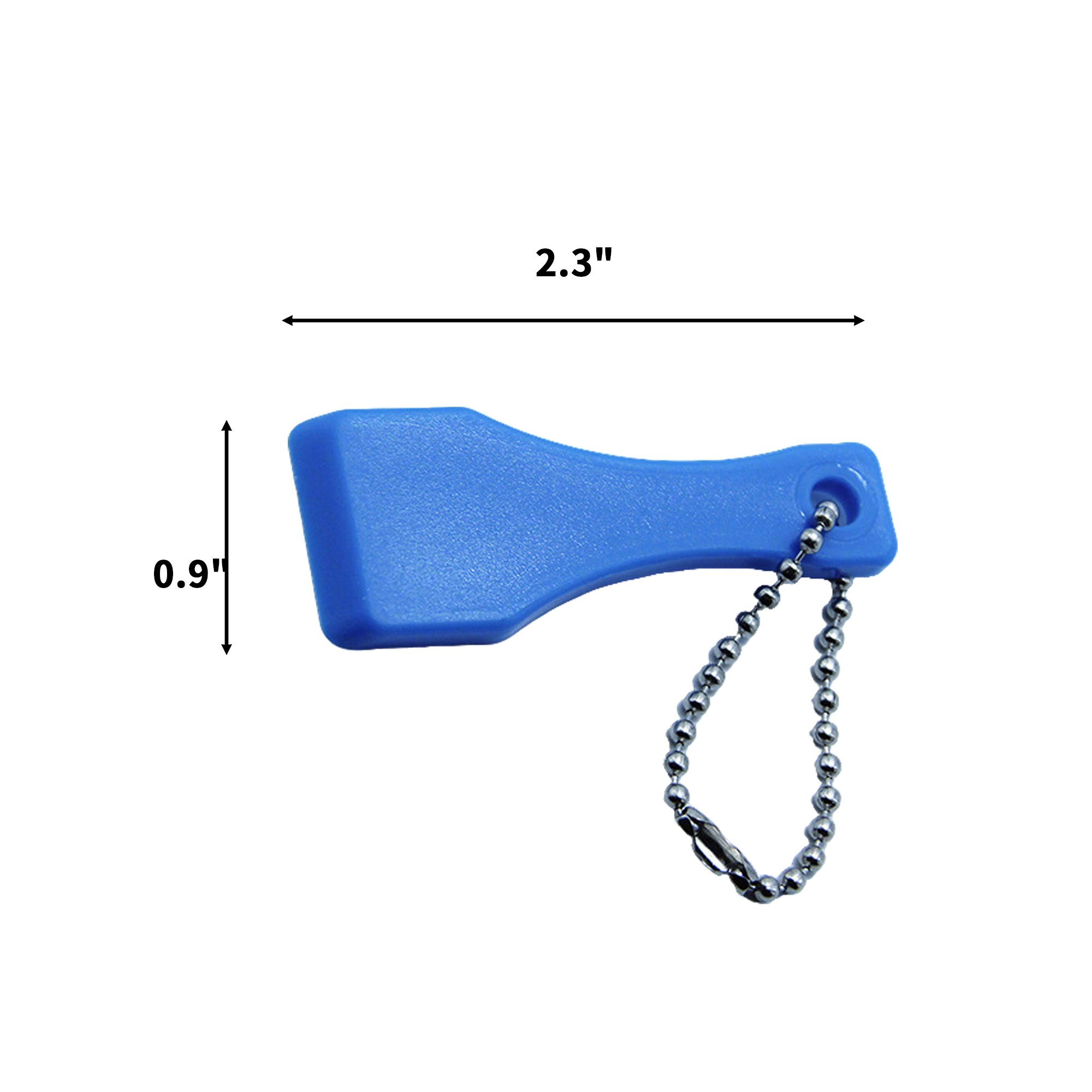 Plastic Scratch Off Ticket Revealer With Rounded Edge 2.3" Length 3