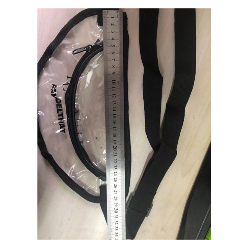 Transparent Waterproof Stadium Waist Pouch Bag 11