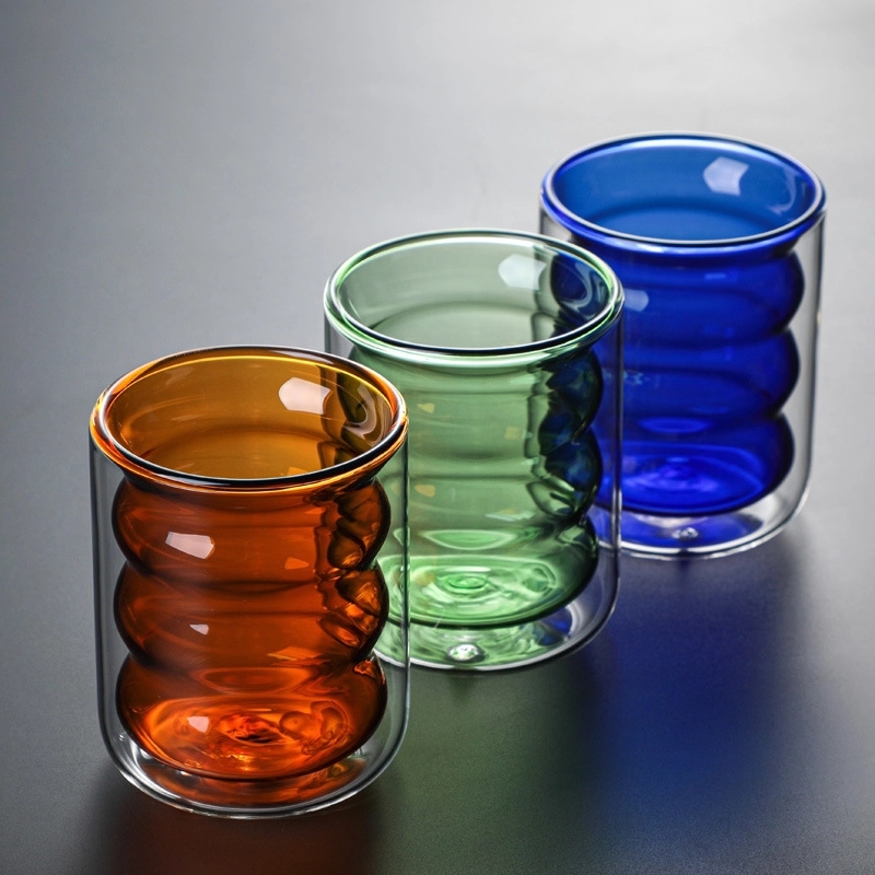 200ml 6.7oz Glass Tea Coffee Mug & Office Drink Gift Cup 6