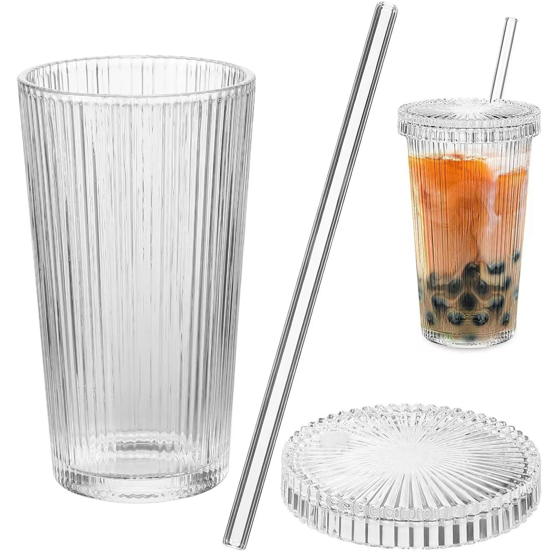 Clear Glass Cups 2