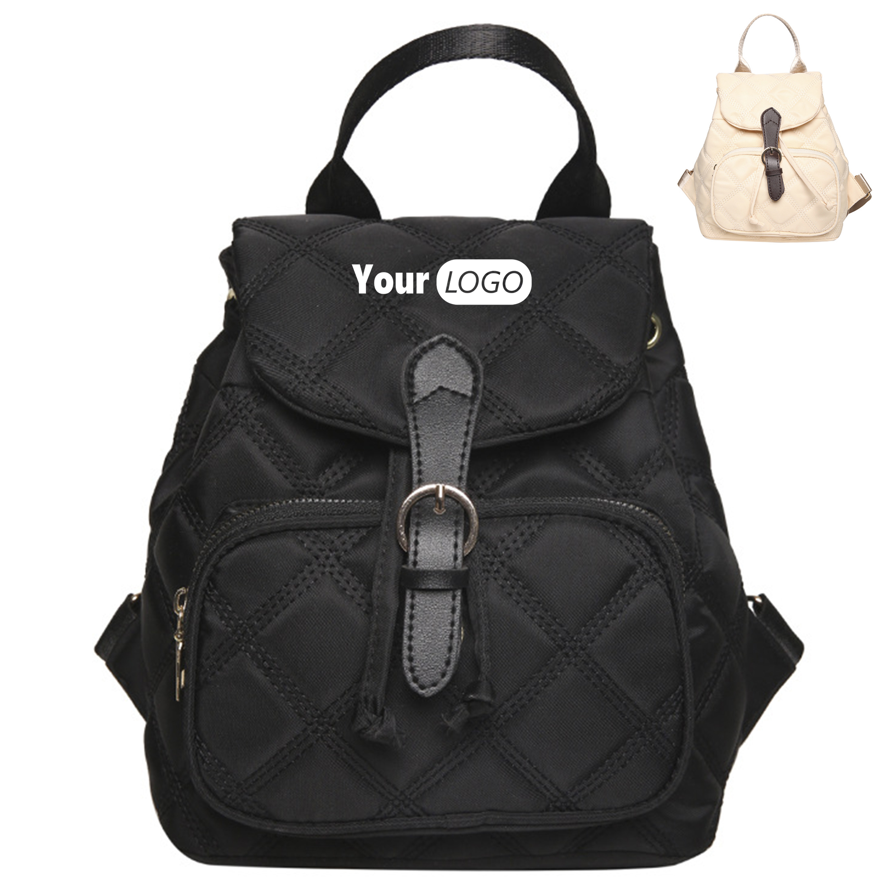 Nylon Travel Backpack for Womens 2