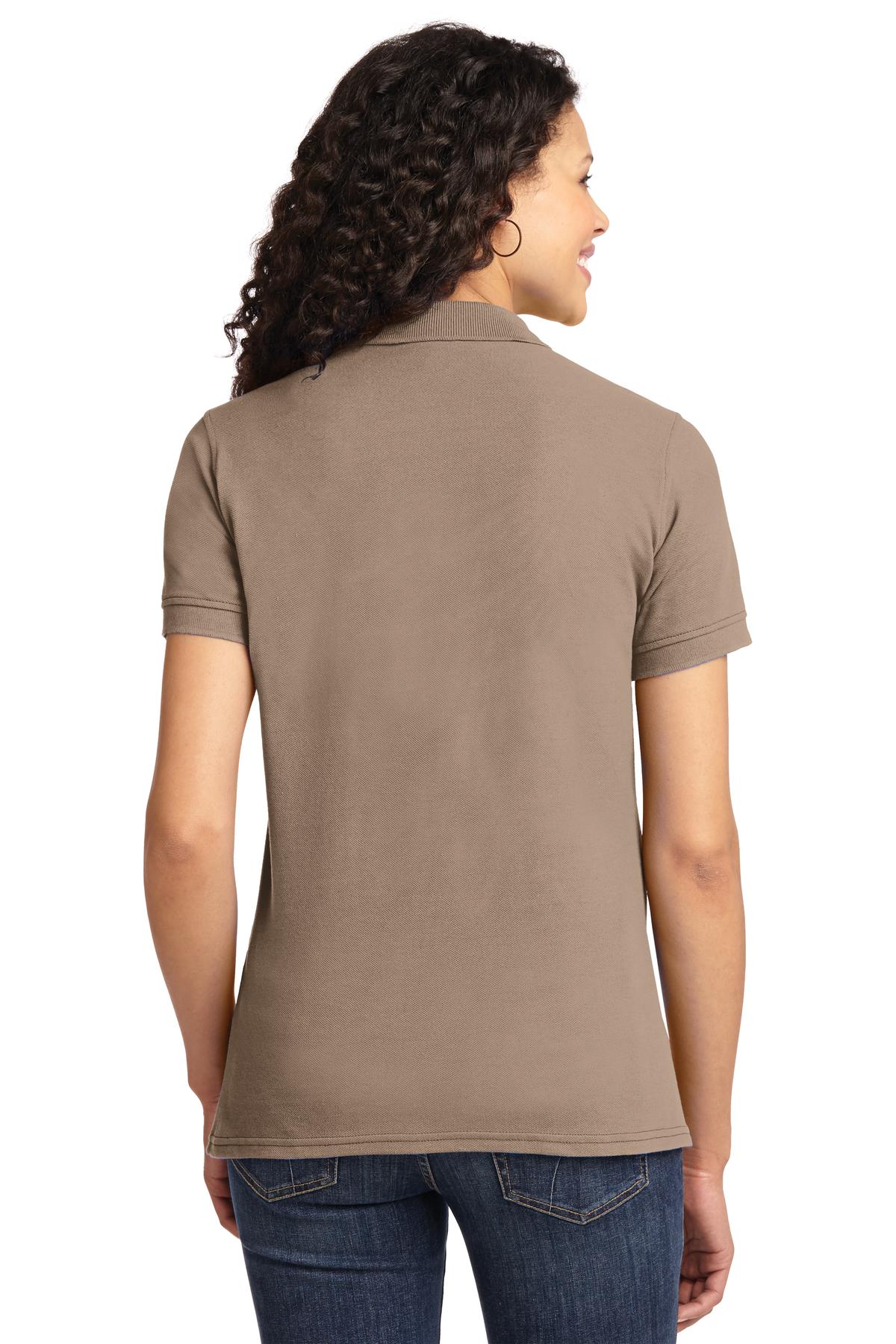 Port & Co Women's Core Blend Pique Polo. LKP155 77