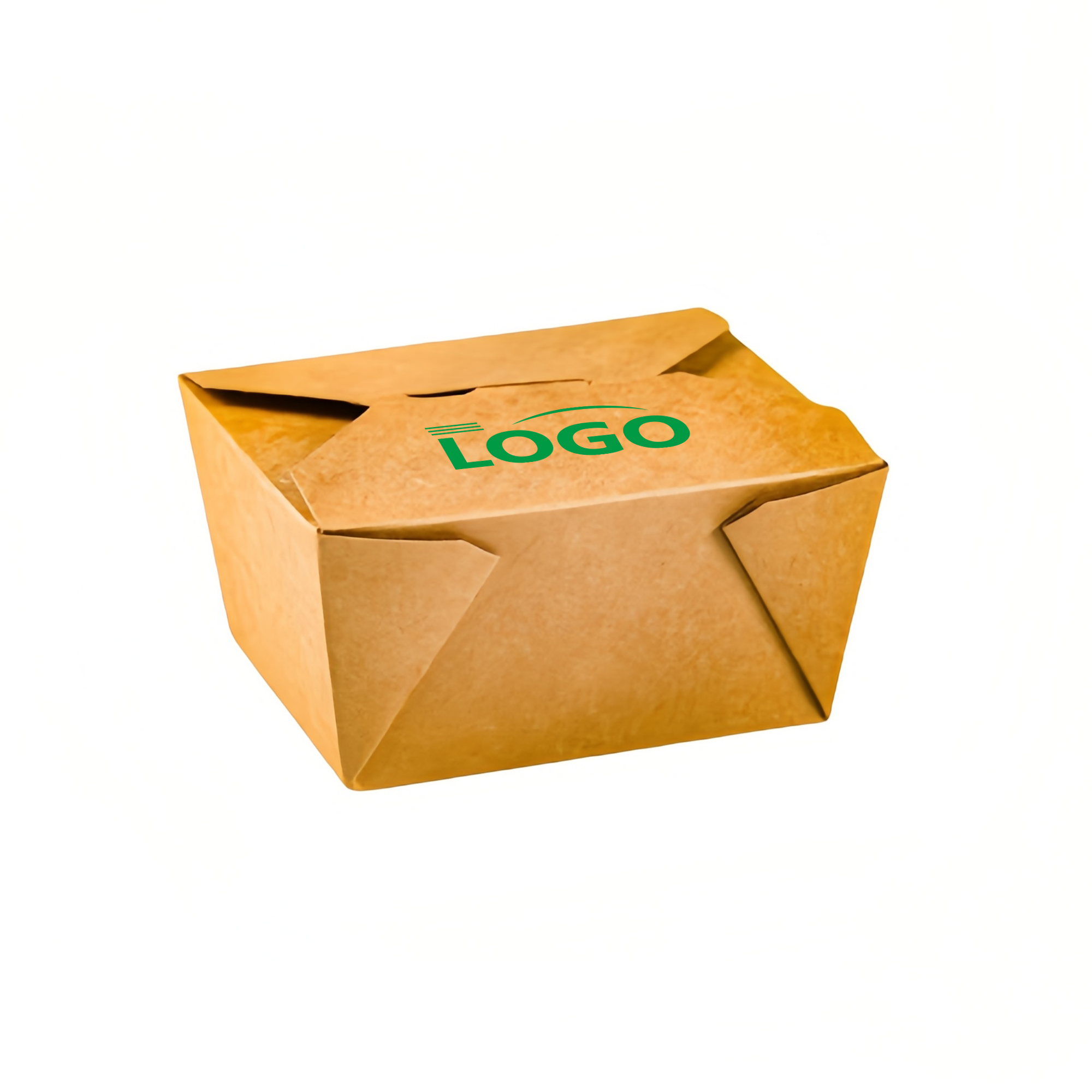 Kraft Paper Takeout Box, 700ml, Disposable 1