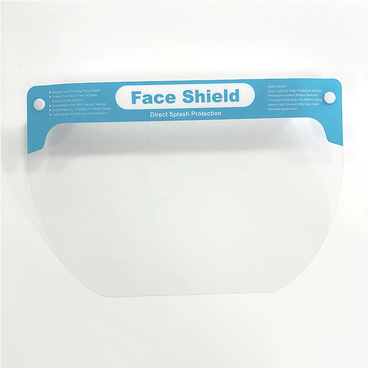 Anti-spit protective face shield 4