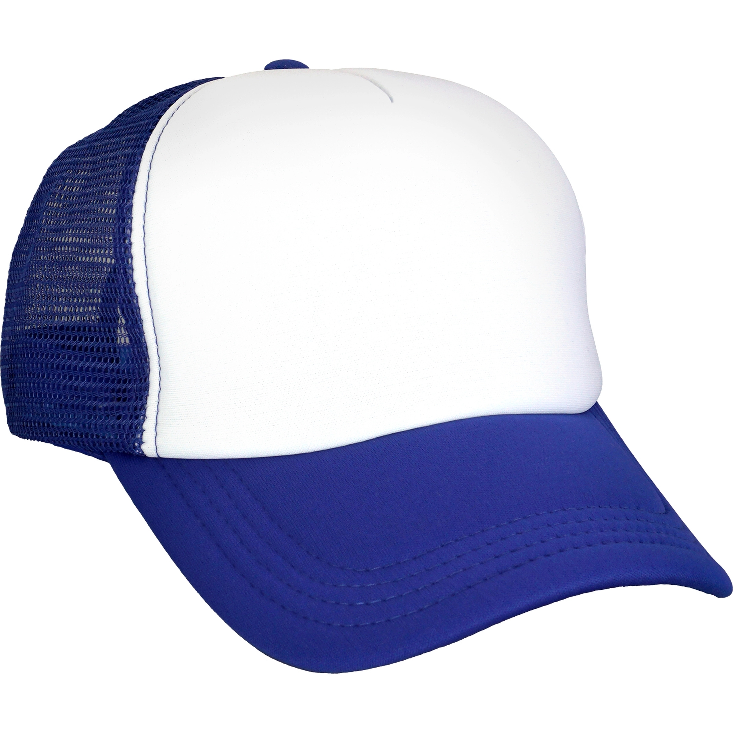 Foam Rectangle Emblem Trucker Hat 13