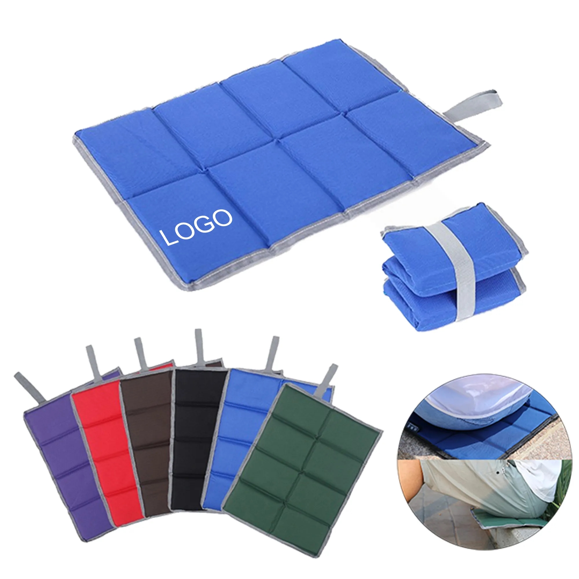 Portable 600D Oxford Folding Seat Pad 4