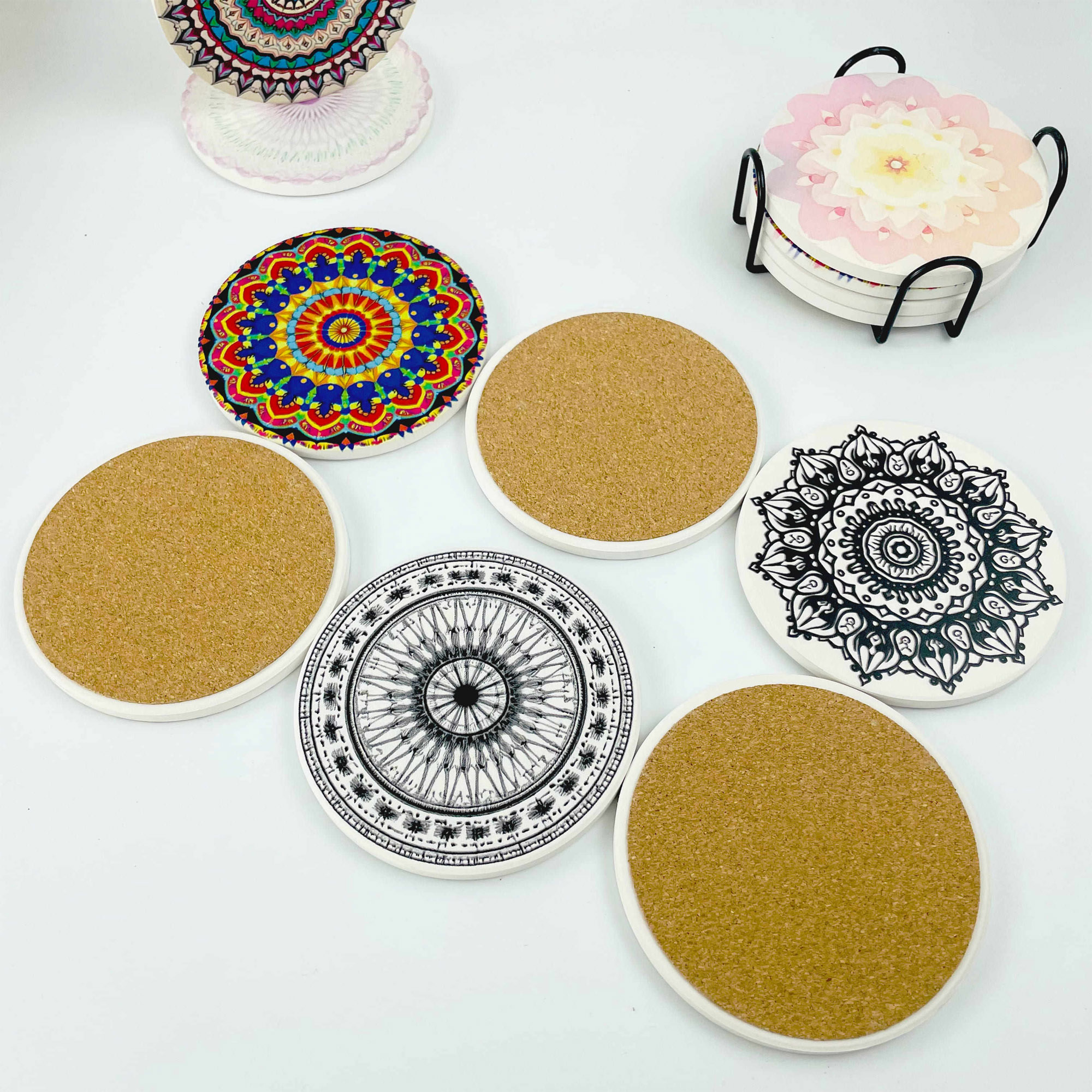 MOQ 10 pcs Ceramic Coaster 1