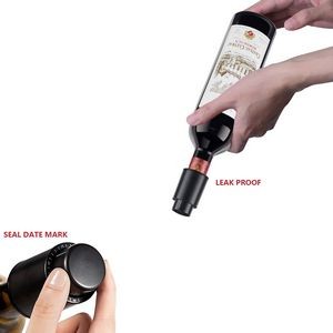 Durable ABS Date Mark Vacuum Wine Bottle Stopper 20