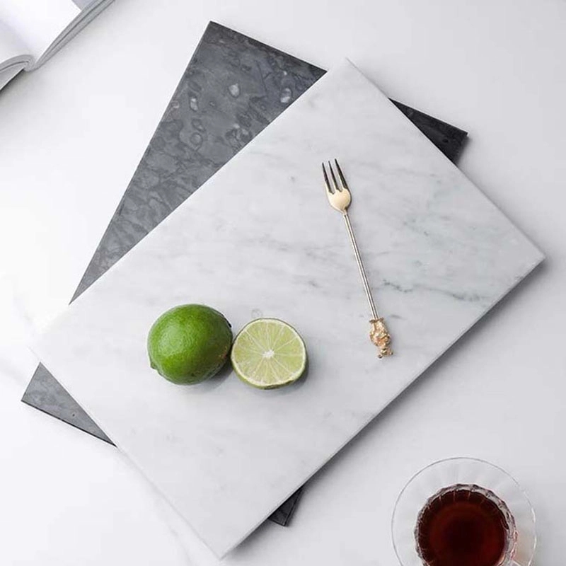 Custom Multi-Purpose Pastry Marble Cutting Board Slab 6