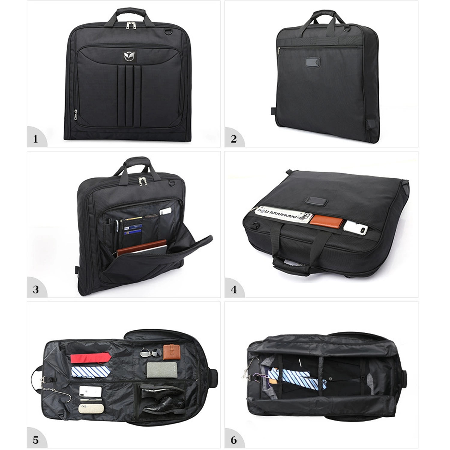 Suit Carry On Garment Bag With Shoulder Strap 3