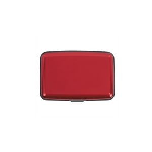 Sleek Aluminum Credit Card Case With Snap Closure 26
