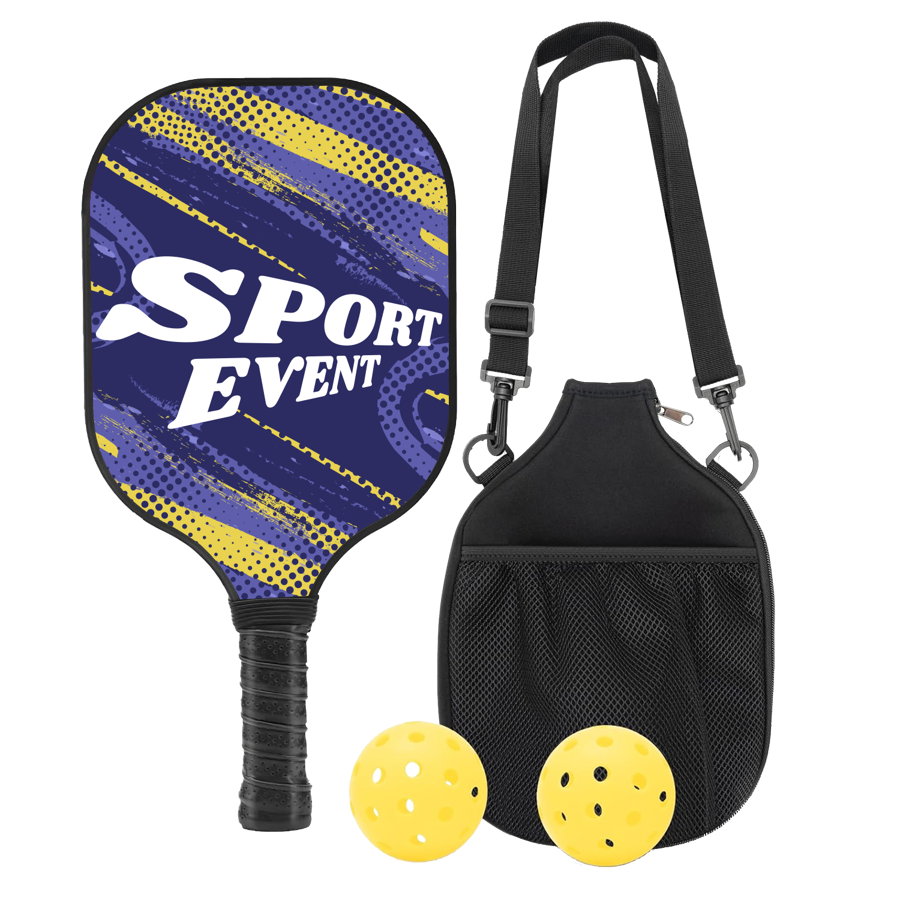 Carbon Fiber Pickleball Set w/ Shoulder Bag 2