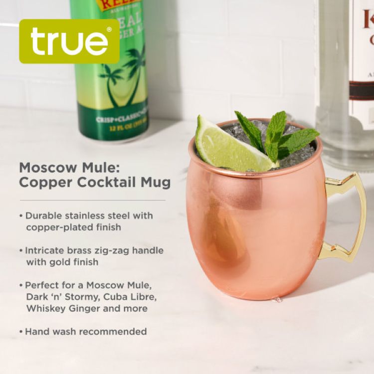 True® Moscow Mule Copper Cocktail Mug 11