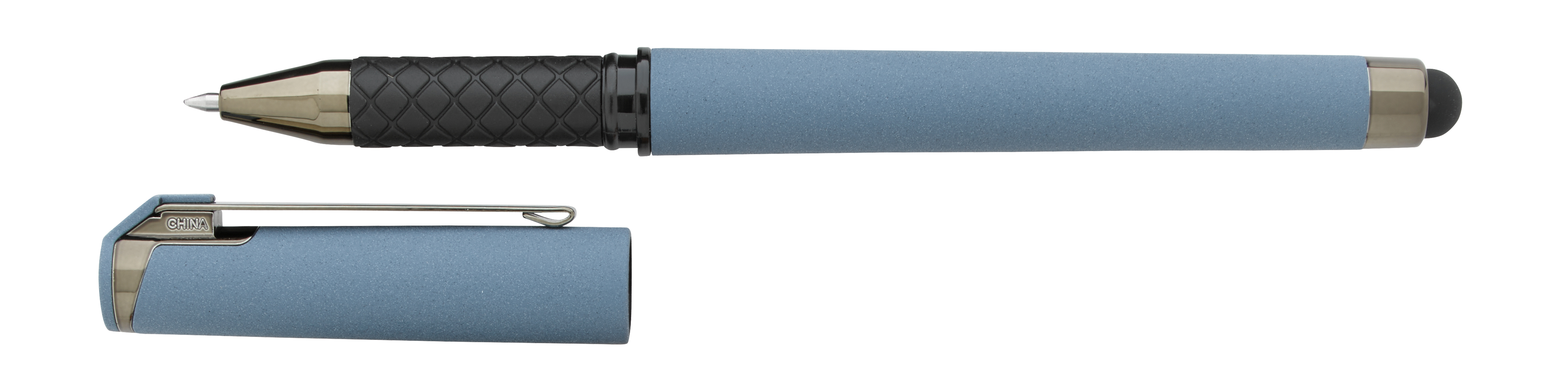 Good Value™ Cali Stylus Gunmetal Suede RABS Pen 90