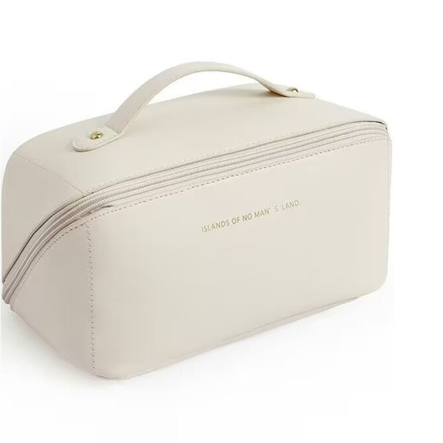 Large Capacity Leather Makeup Bag 4