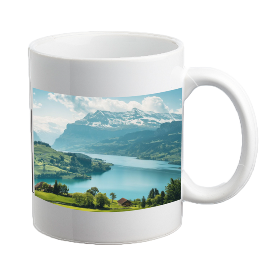 Ceramic Full Color Photo Sublimation Mug, 11 oz. 1