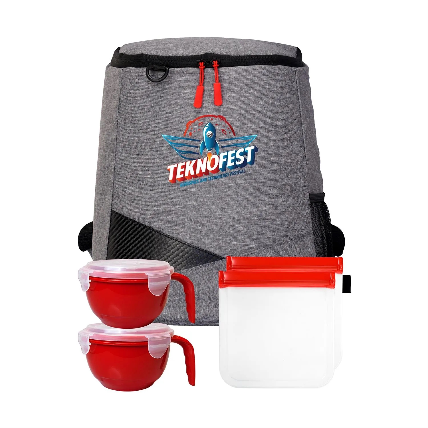 Recycled Noodle & Sandwich Cooler Set 4