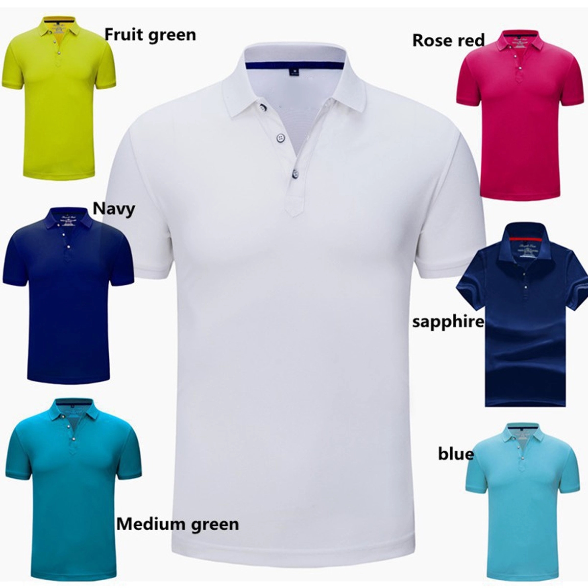 Unisex Quick-Dry Polo Shirt 3