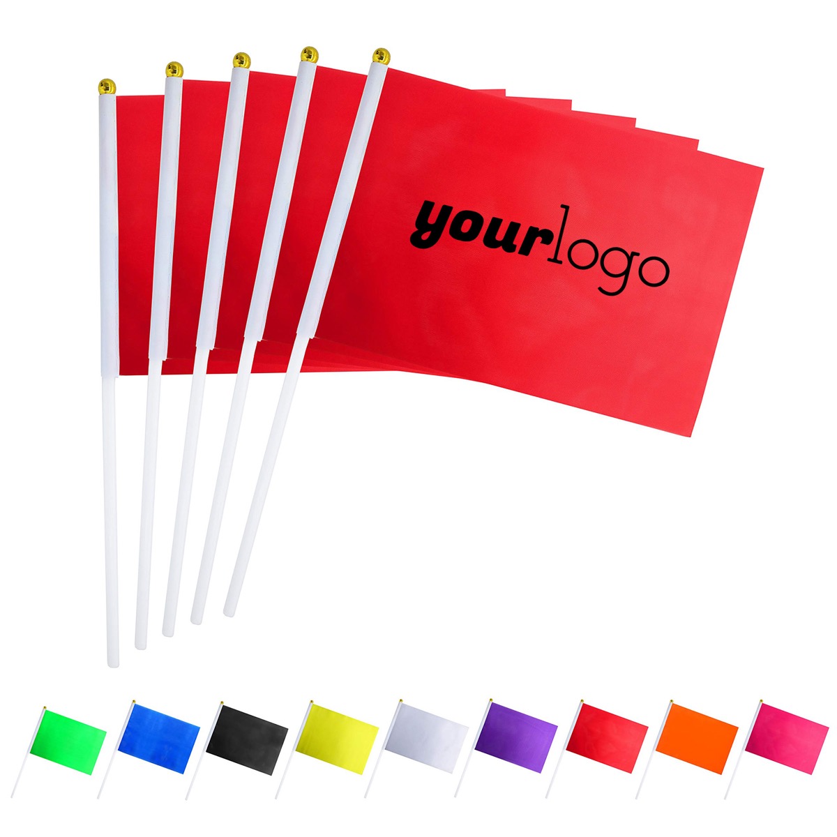Portable Mini Polyester Flag for Customization and Events 2
