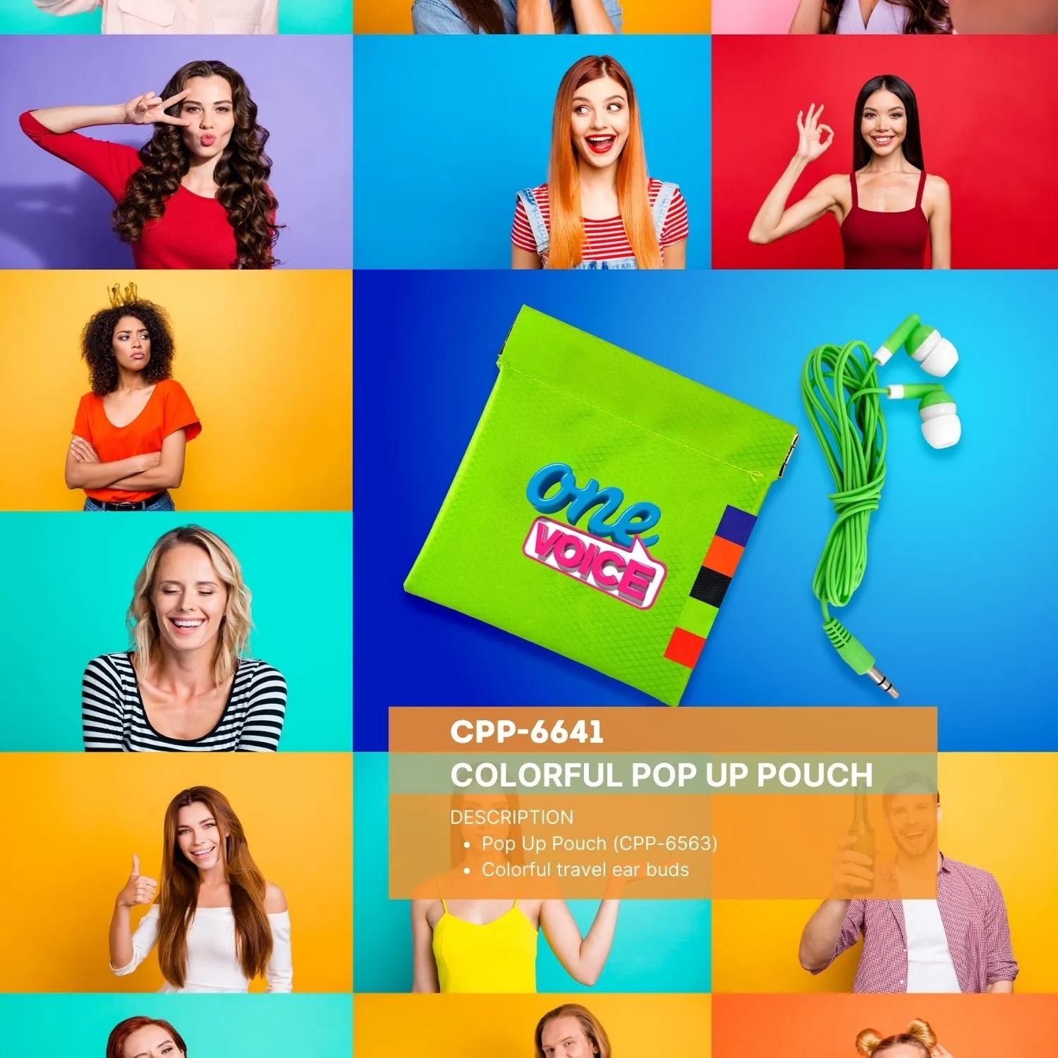 Colorful Pop Up Pouch 6