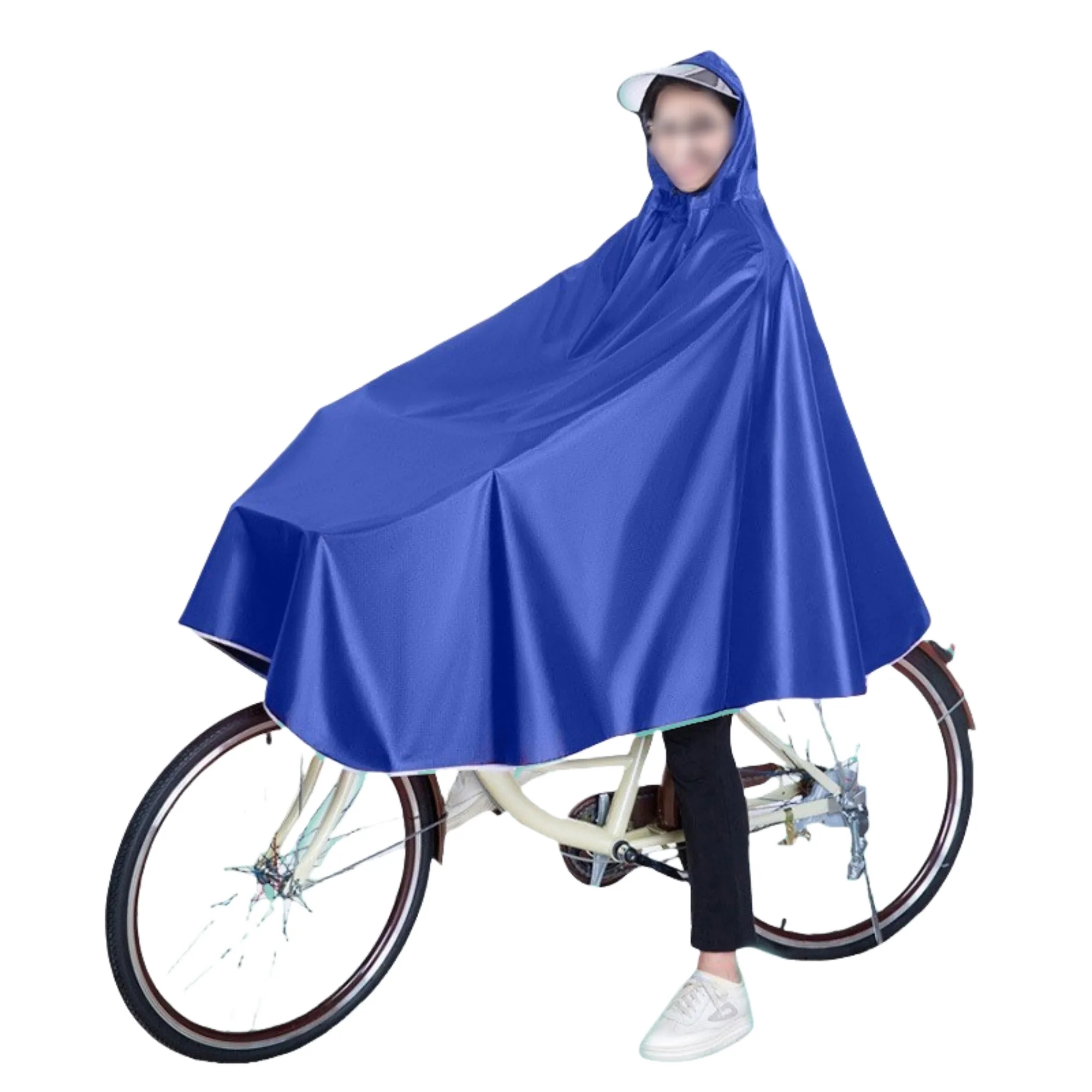 Thickened Raincoat Cycling Against Heavy Rain 8