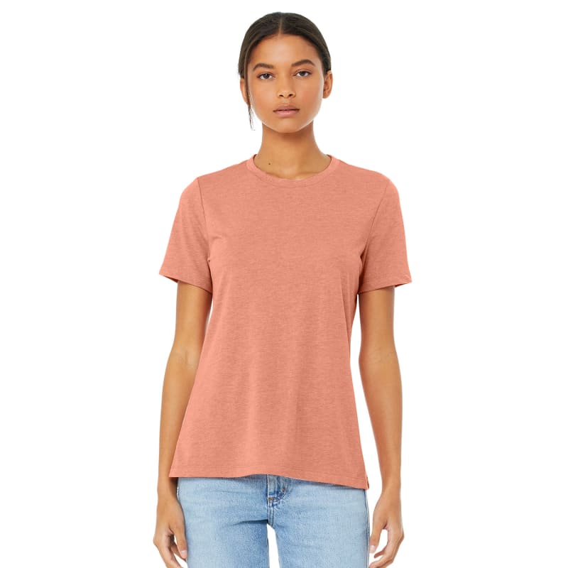Bella + Canvas Ladies' Relaxed Heather CVC Short-Sleeve T-Shirt 162