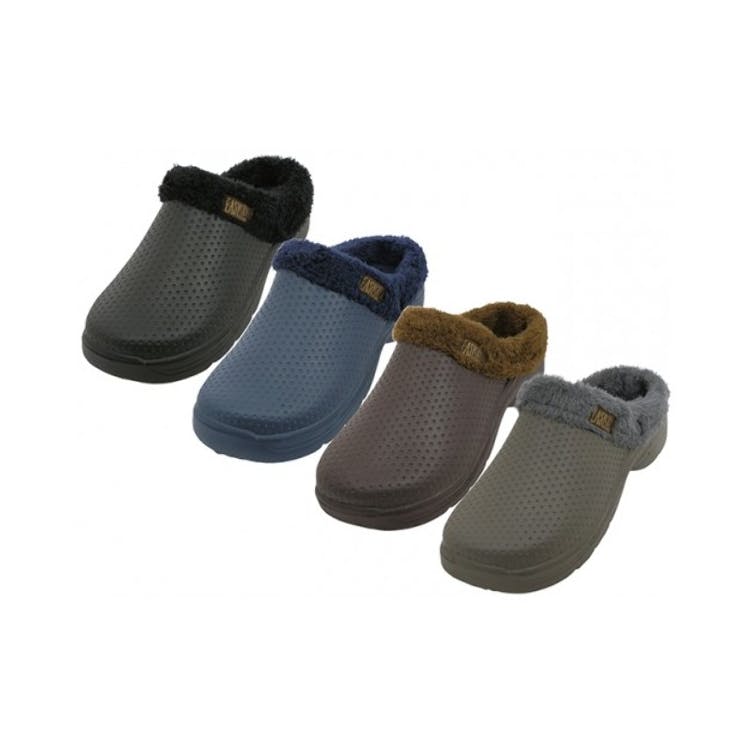 Men's Clogs - Size 7-12 Faux Fur Lined 2