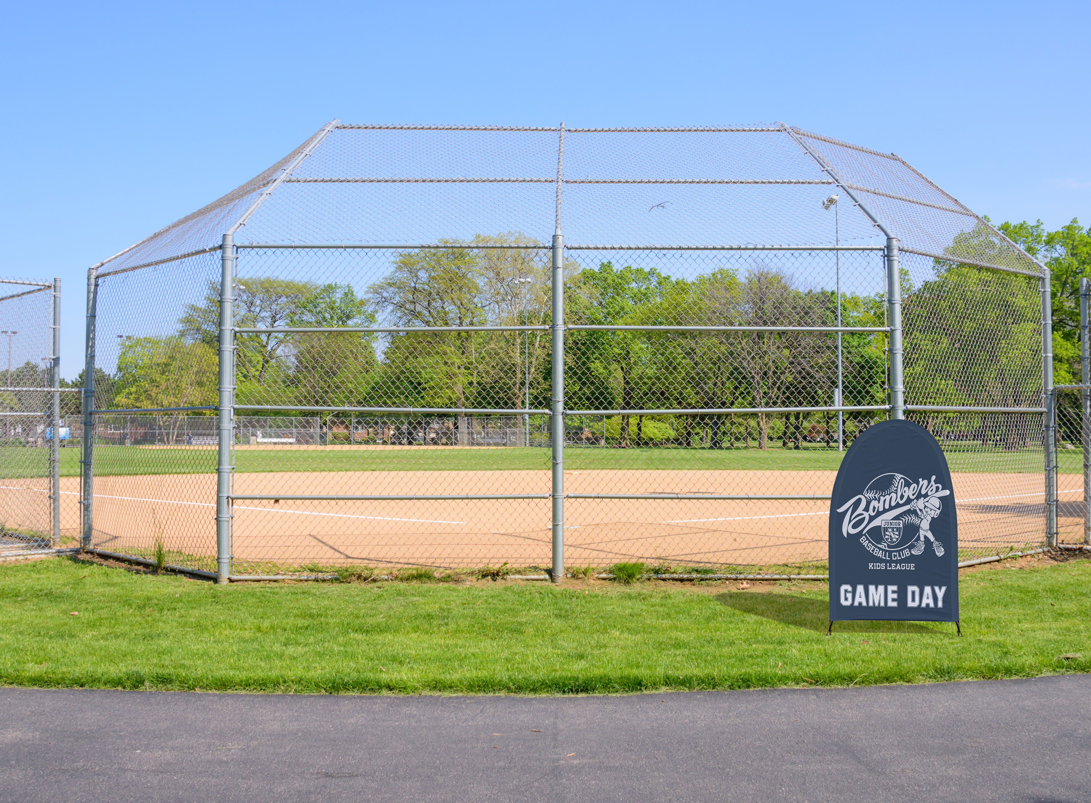 3' W X 5' H Sunrise Lawn Single-Sided Kit 4