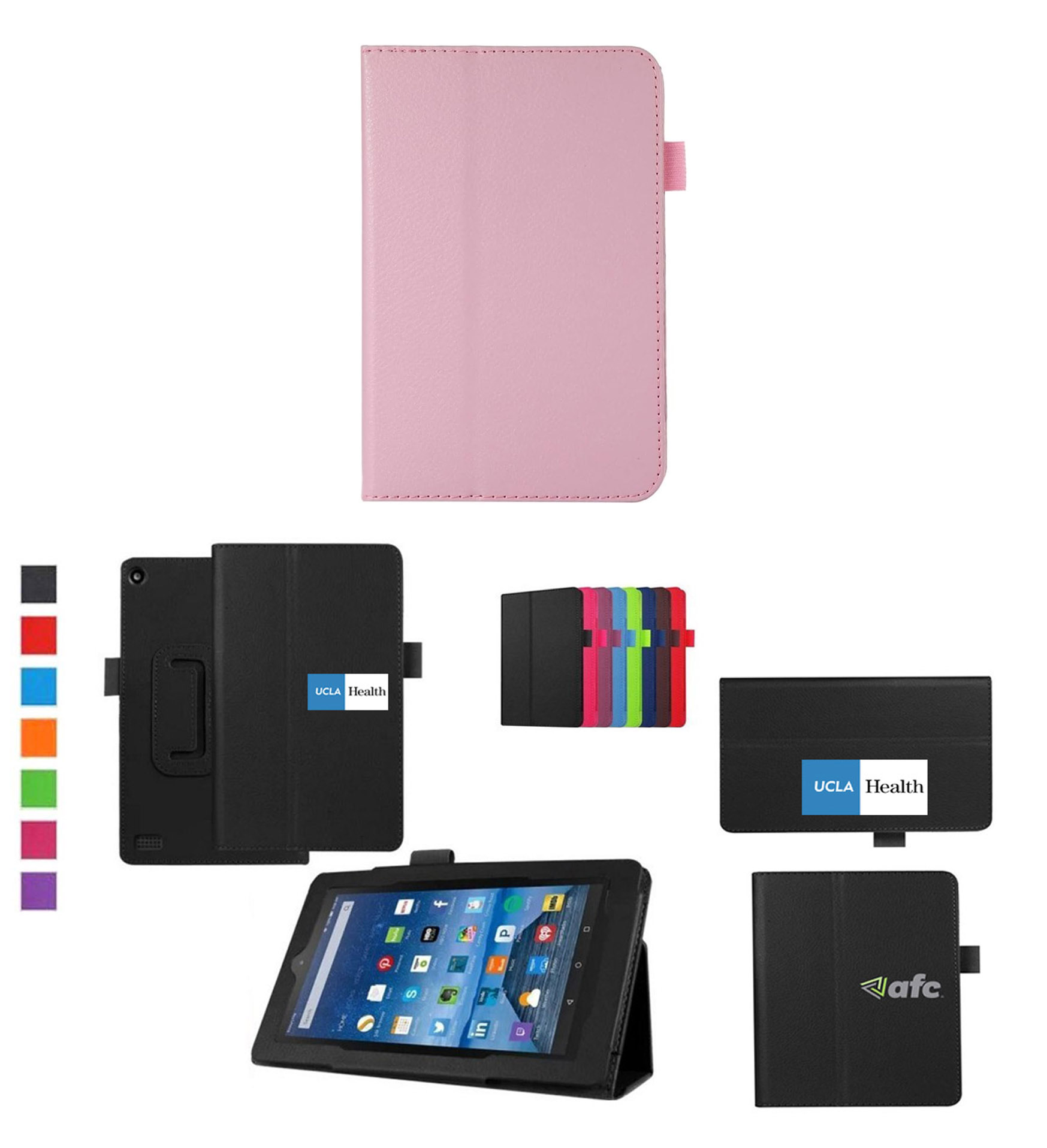 iBank ® Leatherette Case for Kindle Fire 7 12th Generation (2022) 1