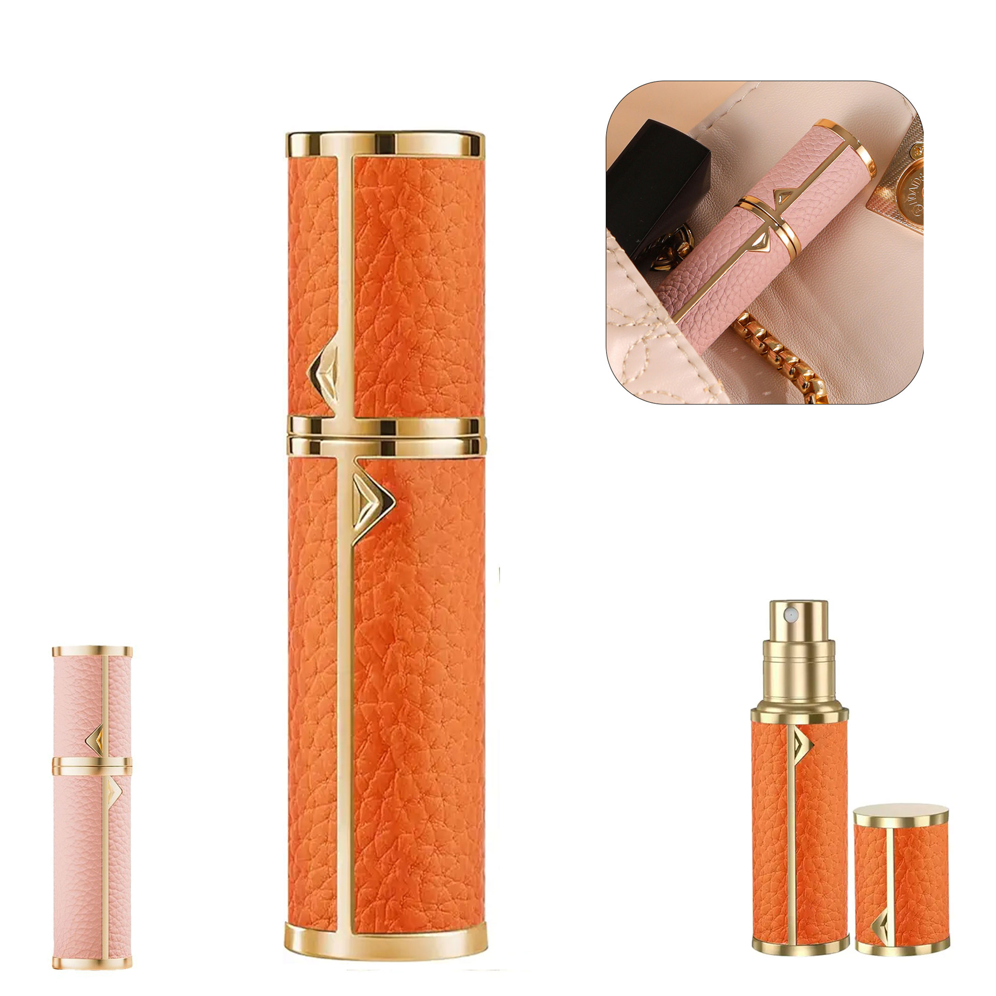 Travel Portable Leather Perfume Dispenser 1