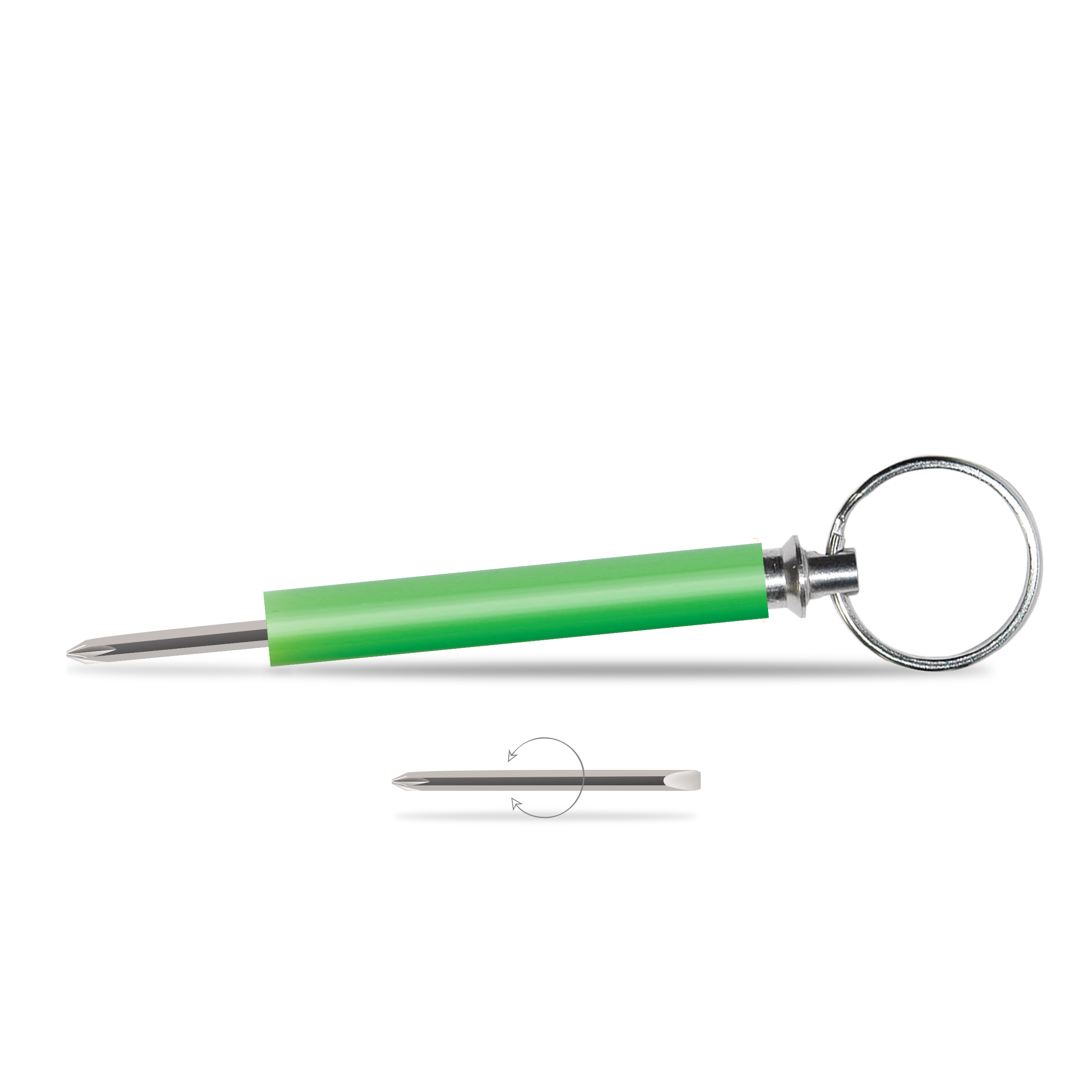 Pocket Partner™ Reversible Screwdriver Key Tag 2