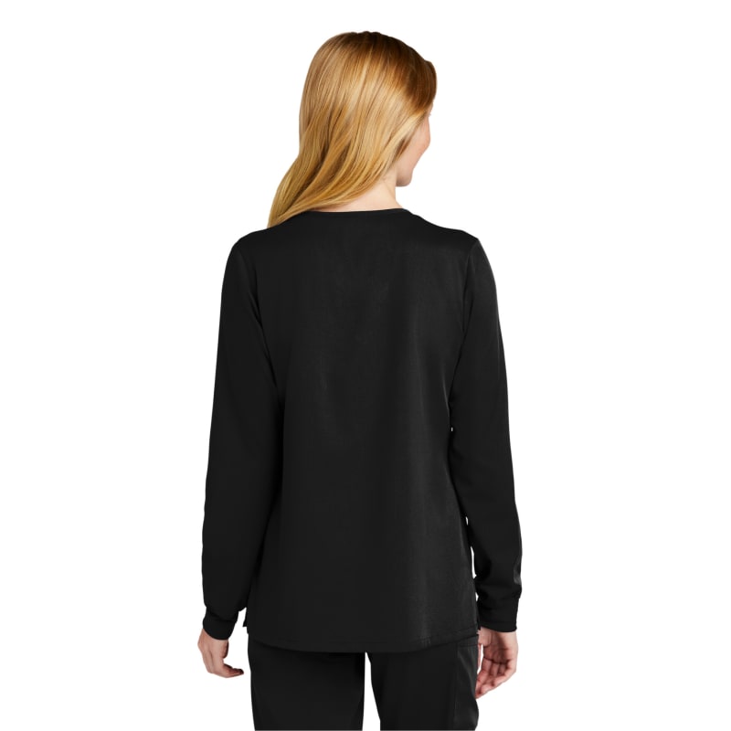 WonderWink Women's Premiere Flex Full-Zip Scrub Jacket 10