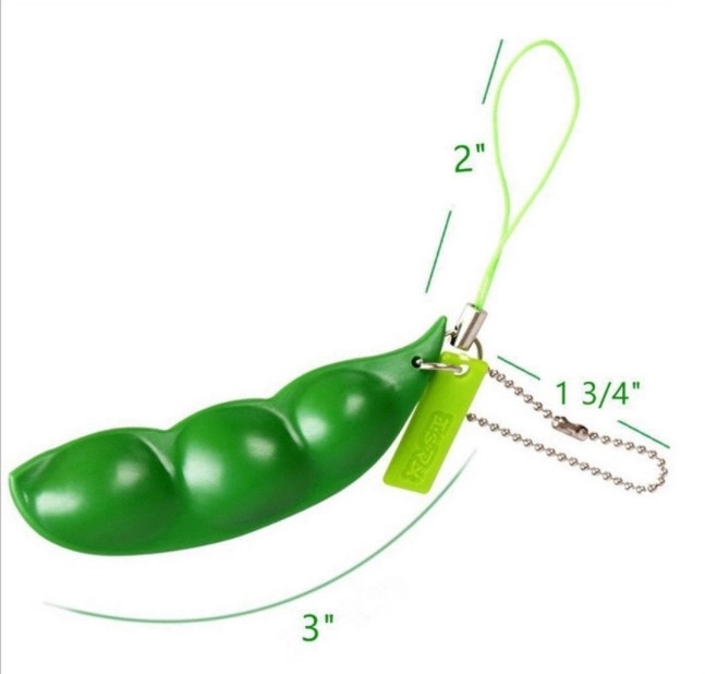 Soybean Stress Relieving Keychain 2