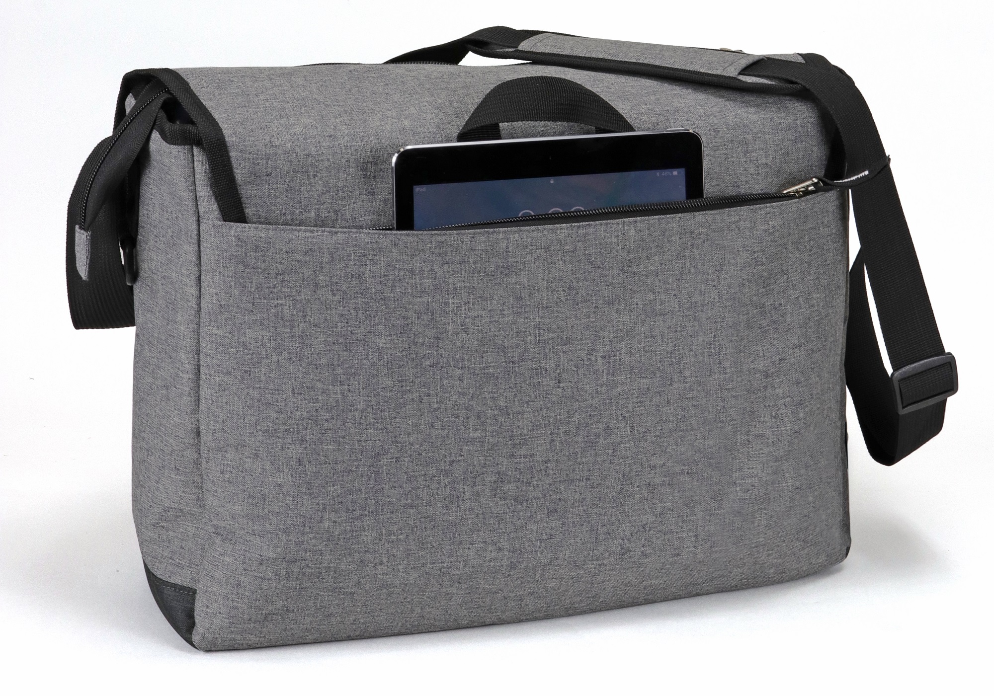 Heathered Messenger Bag 4