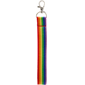 Recycled Rainbow Wrist Lanyard 16