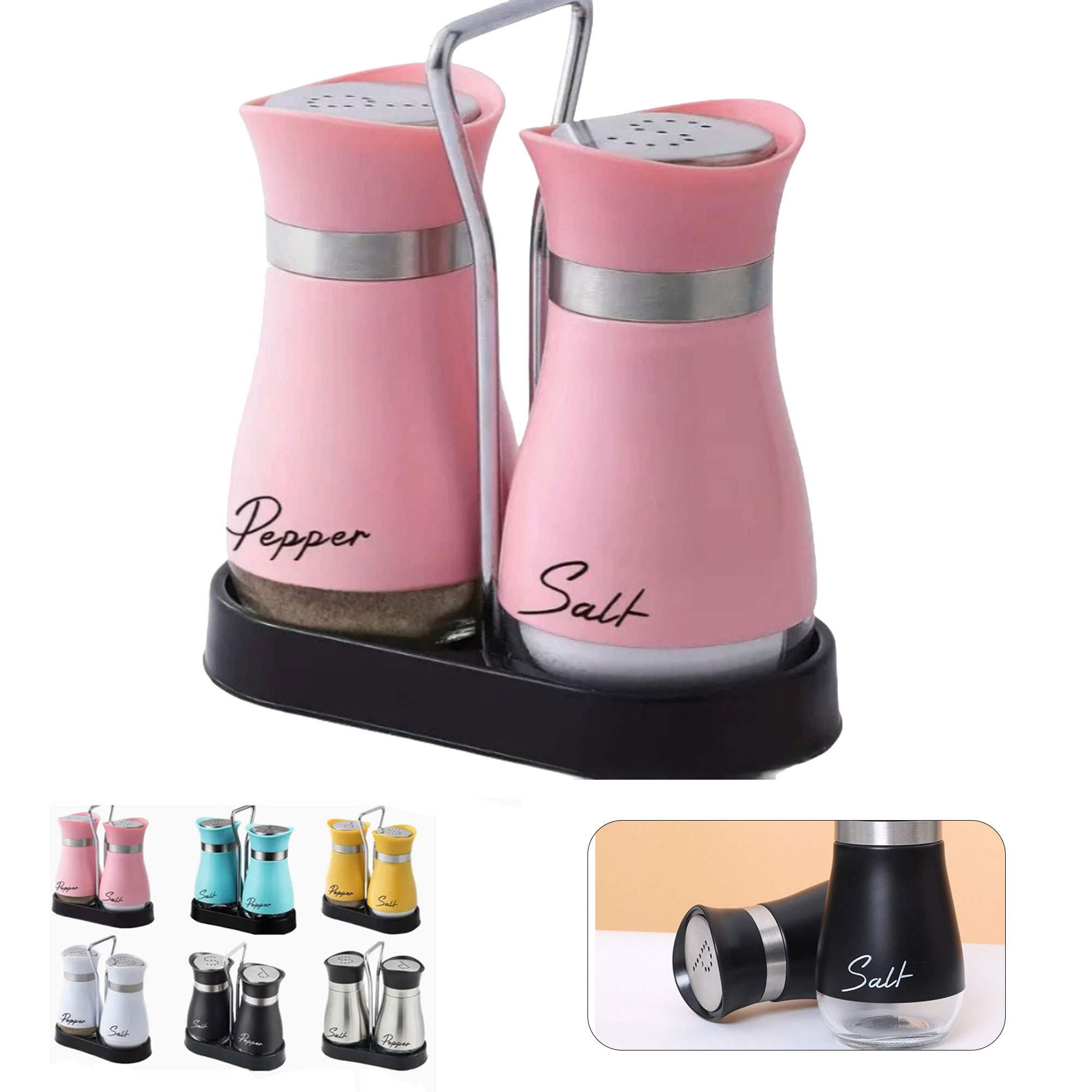 Stainless Steel Seasoning Bottle Set 2