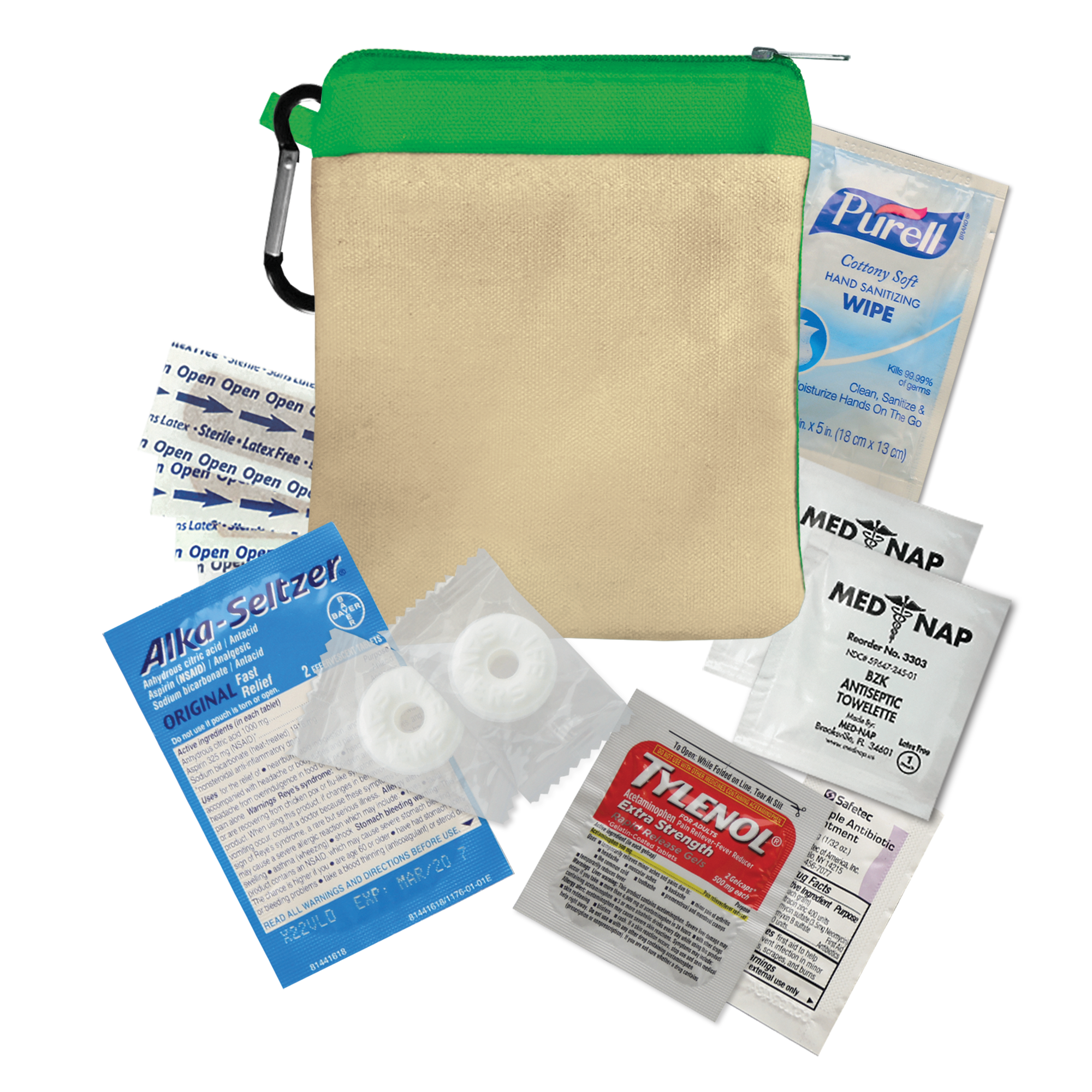 New Recovery Kit Canvas Zipper Tote Kit 3