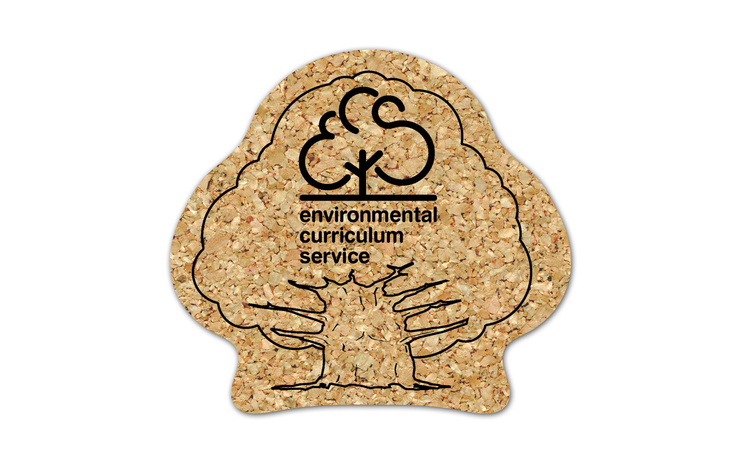 Tree Cork Coaster 3
