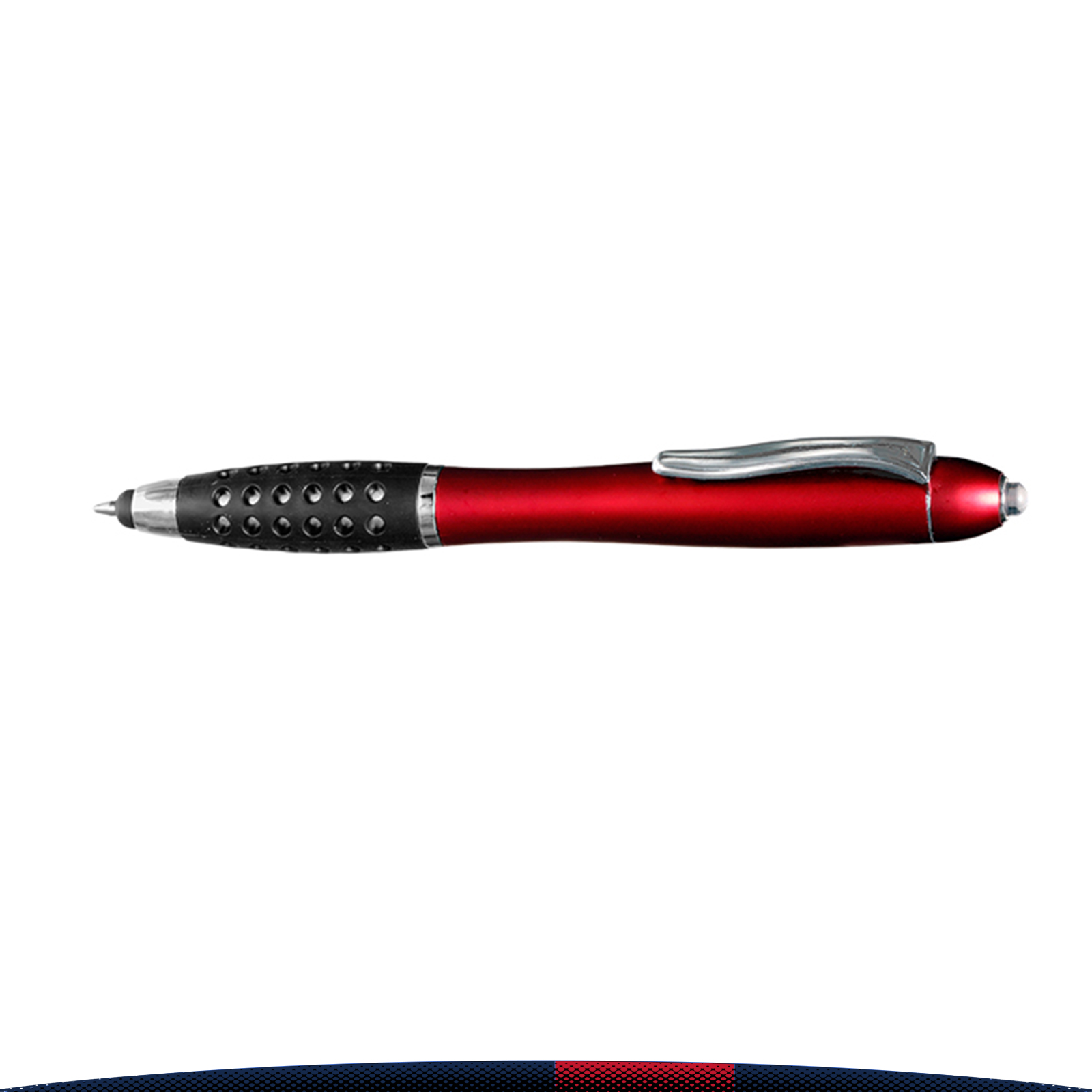 Denn Plastic Stylus Pens with Led Light 2