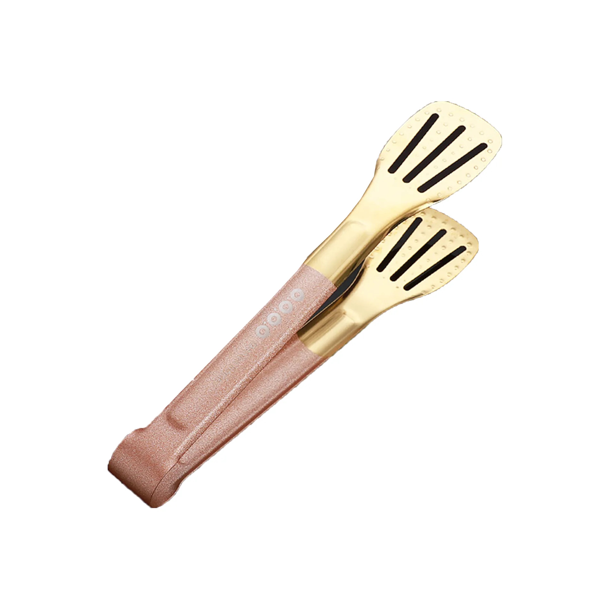 MOQ50 Custom Stainless Steel Food Tongs 8