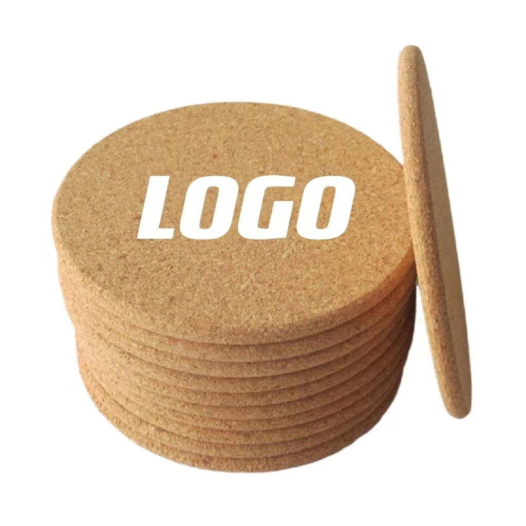 Custom Non-slip And Waterproof Cork Coaster 2