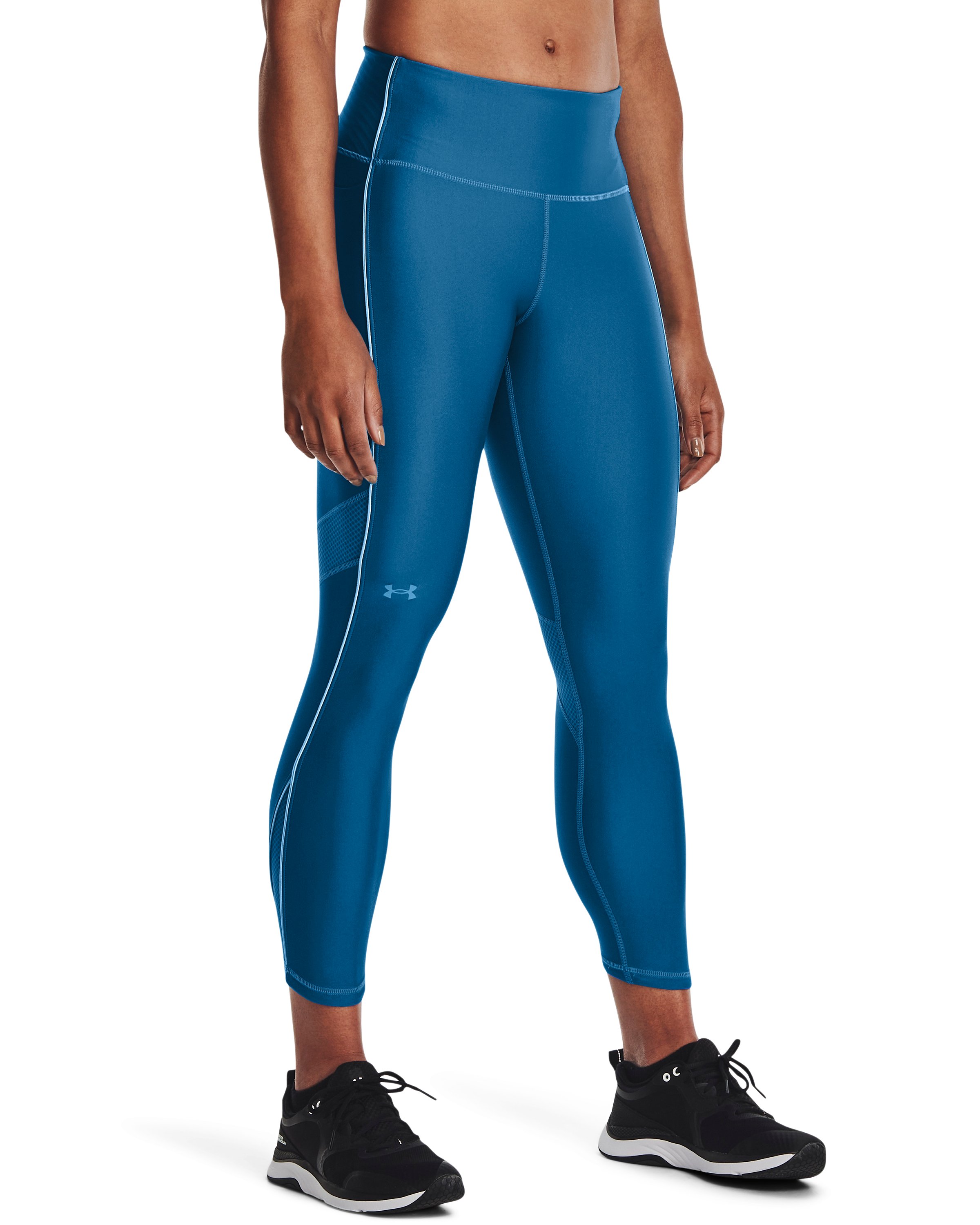 Women's HeatGear No-Slip Waistband Ankle Leggings 1