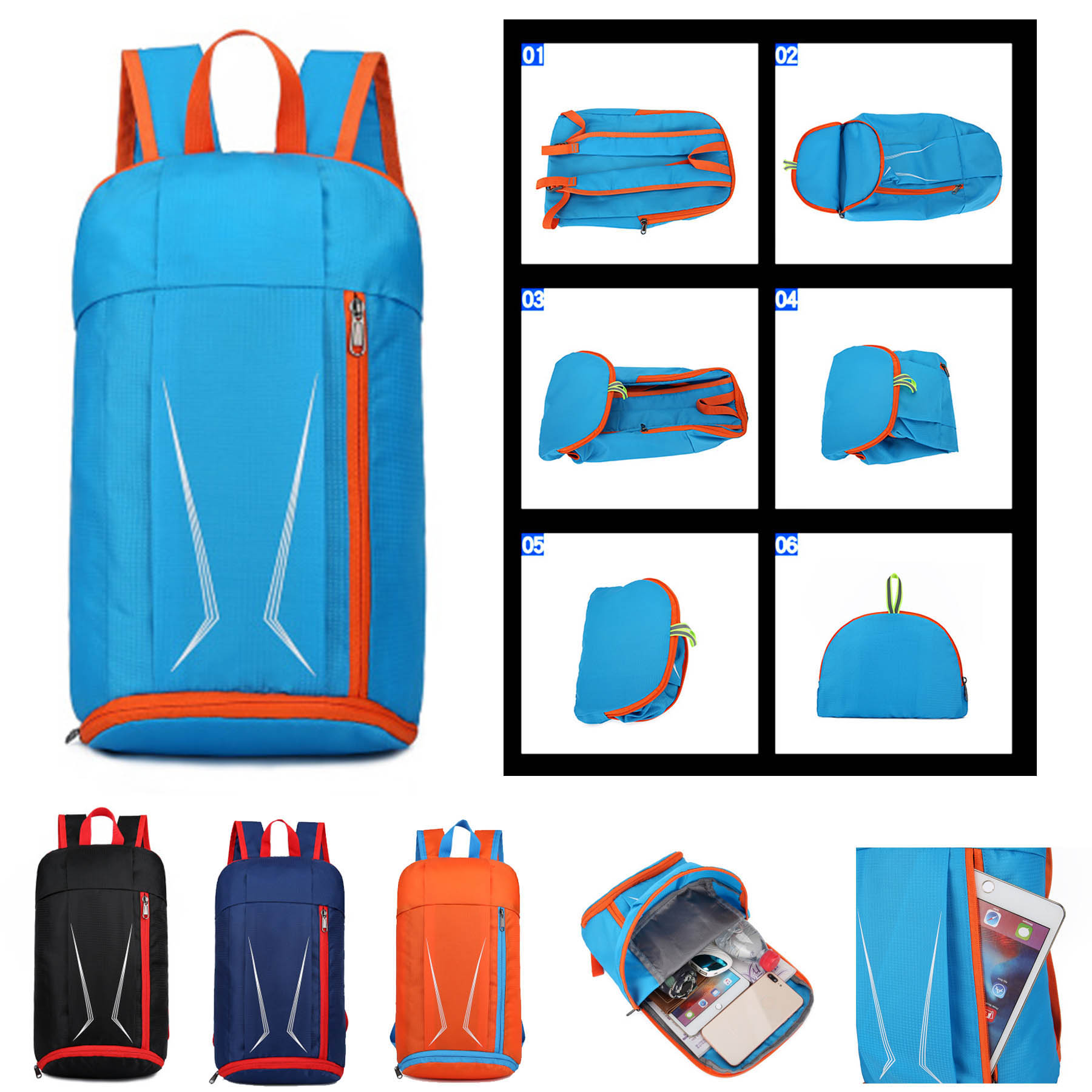 Foldable Outdoor Backpack 1