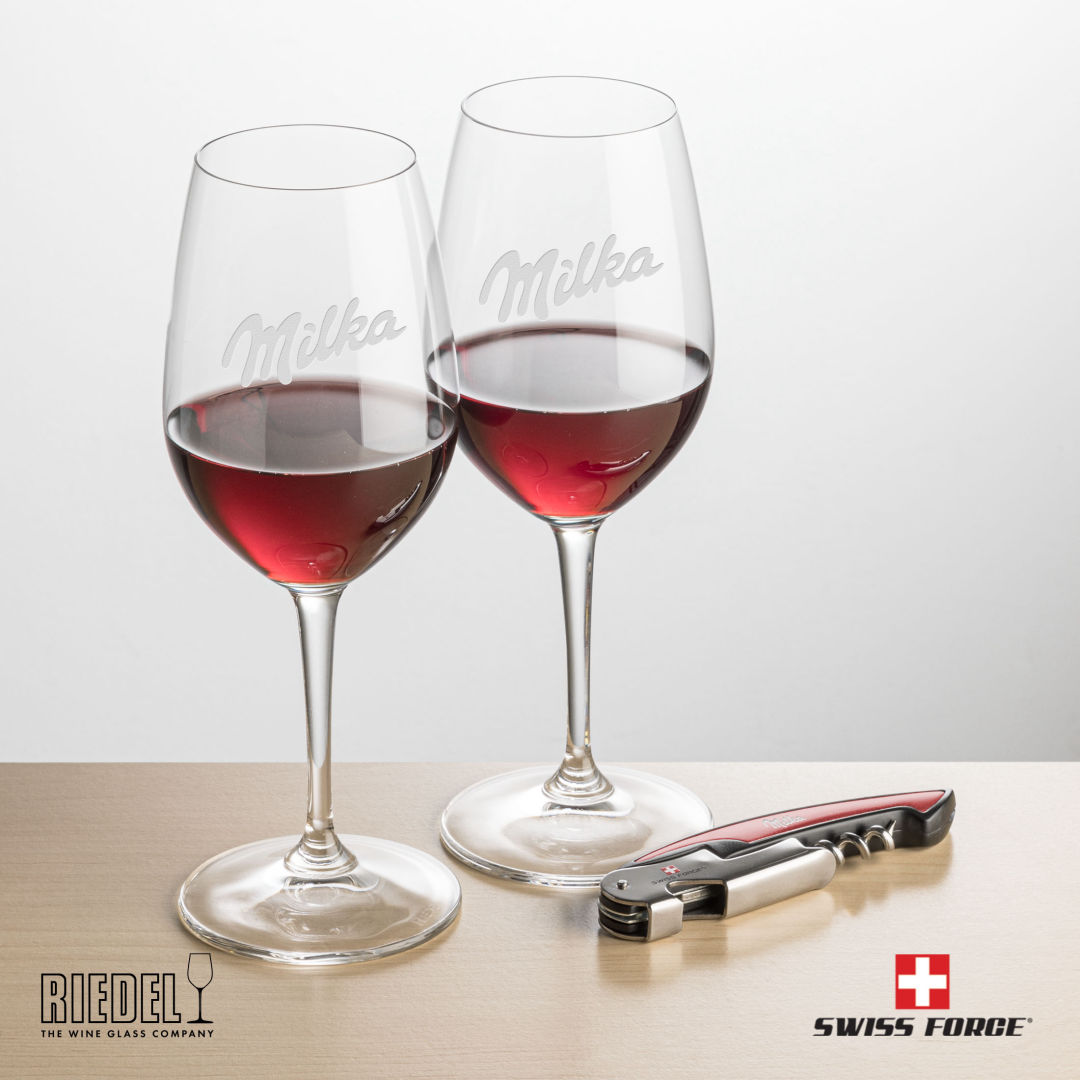 Swiss Force® Opener & RIEDEL Oenologue Wine 7